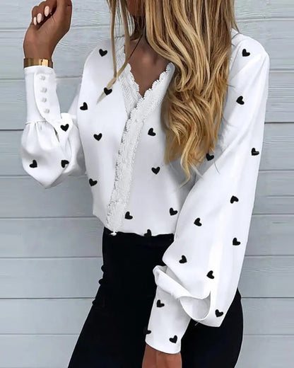 Averie | Trendy en elegante winterblouse