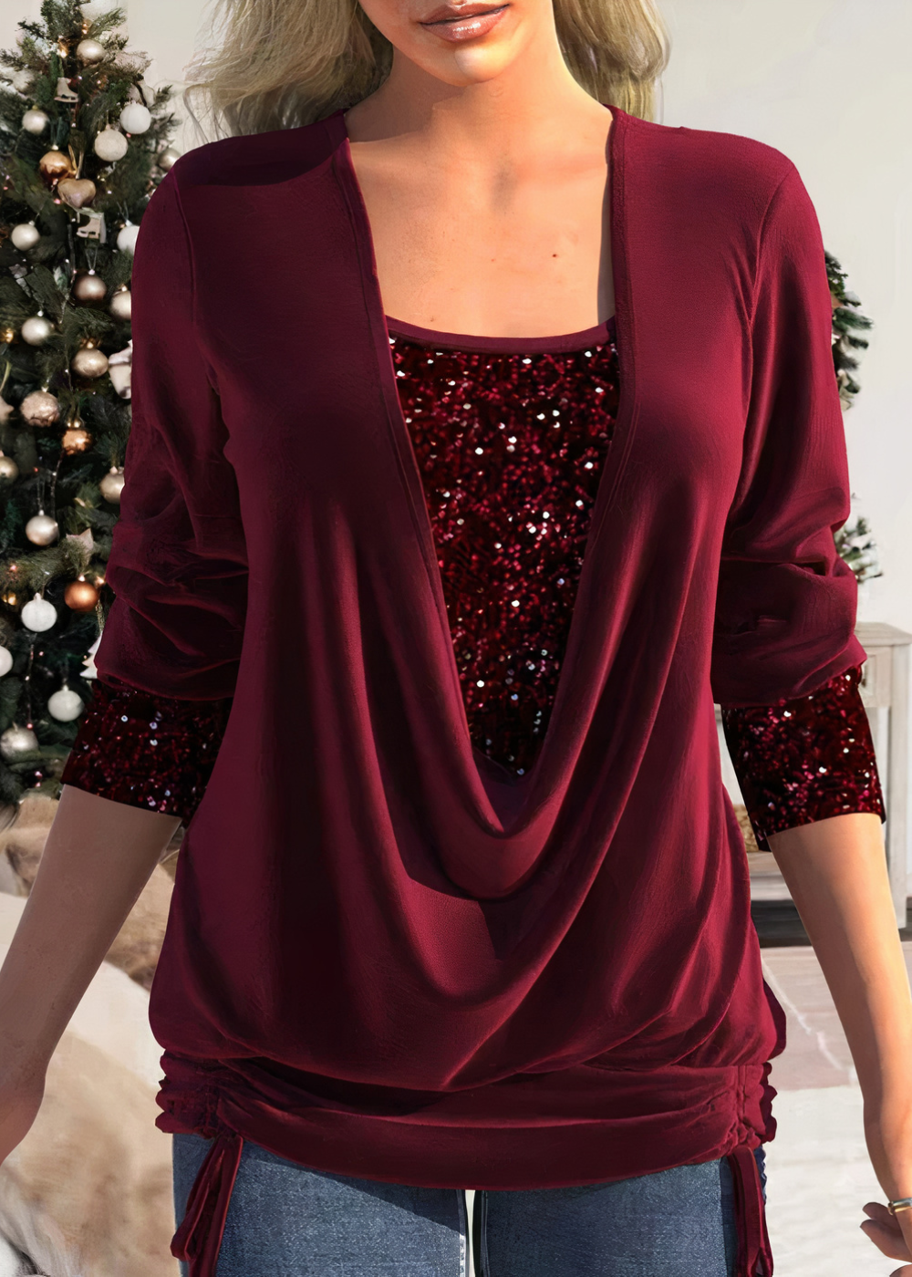 Zdenka | Tijdloze en elegante winterblouse