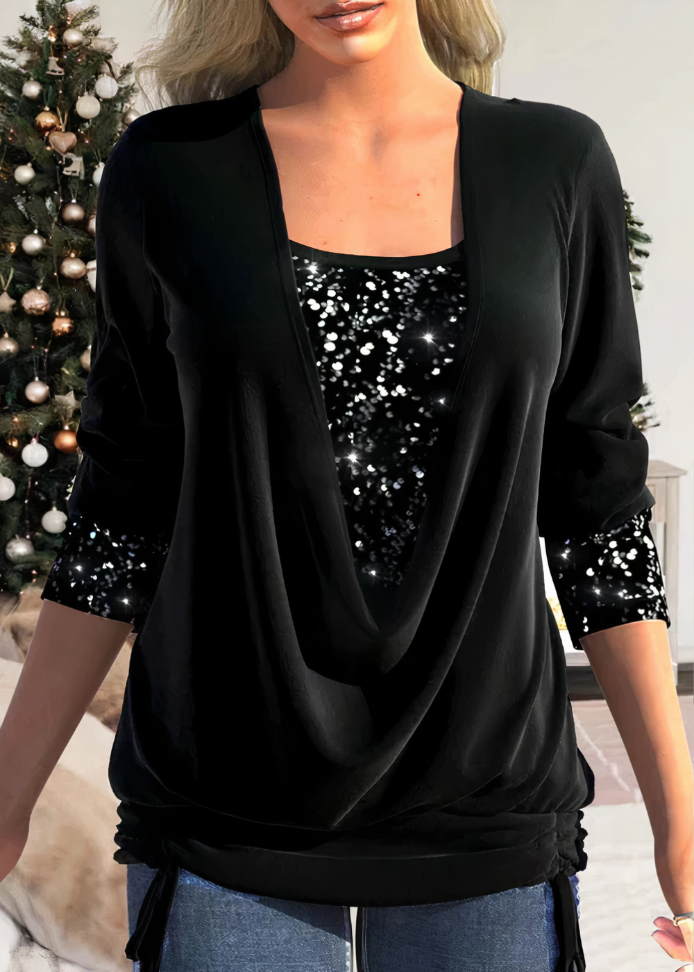 Zdenka | Tijdloze en elegante winterblouse