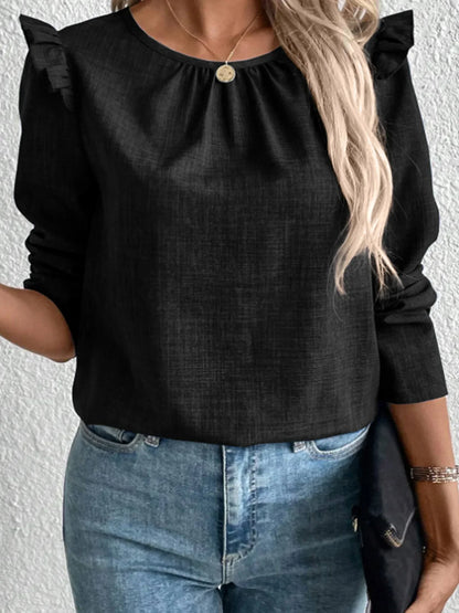 Cosmina | Casual en modieuze winter Blouse